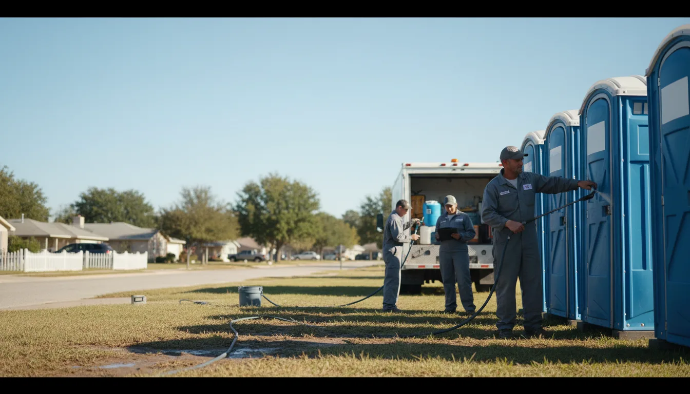 Long-Term Portable Toilet Rental in Norwood, GA near me